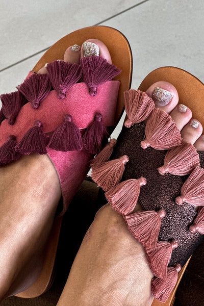 ROSEWOOD AND SUMMER FIG MISMATCH SLIDE