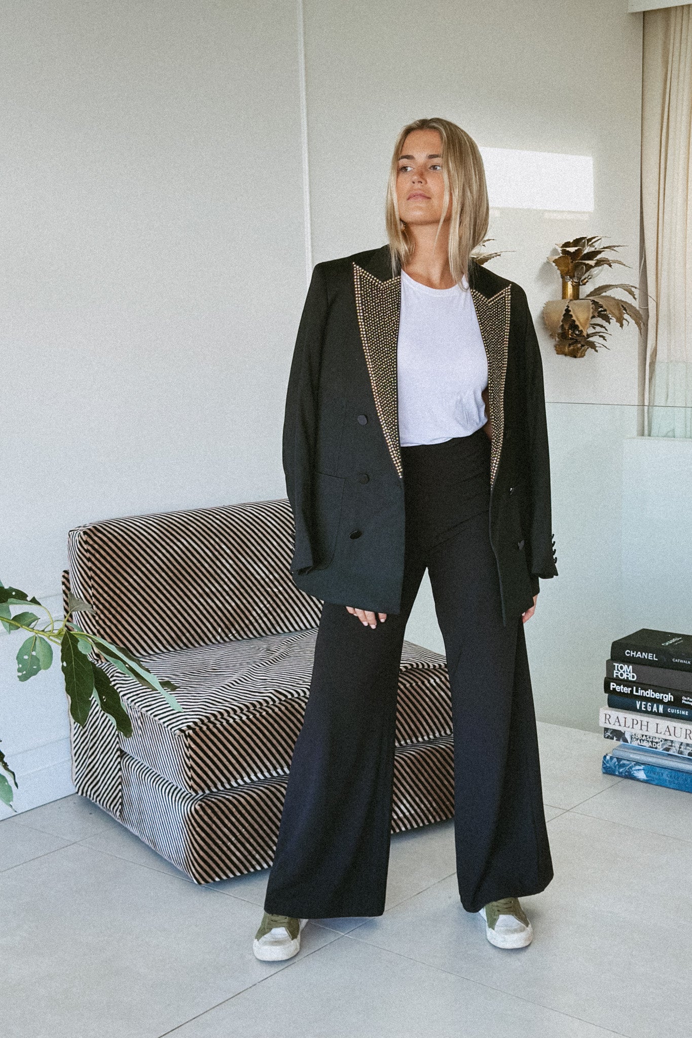 THE STUDDED BLAZER