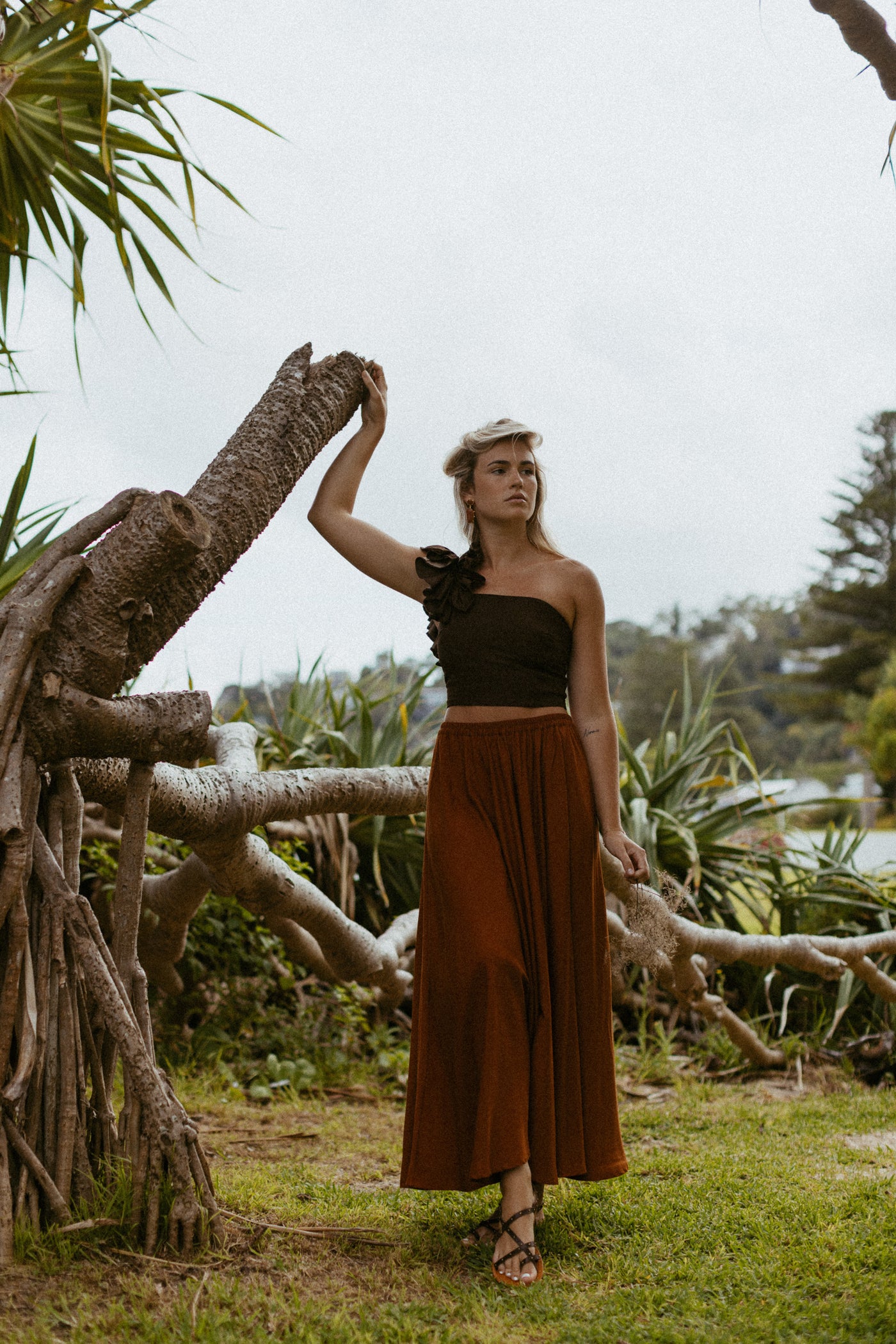 JAYA SKIRT RUST
