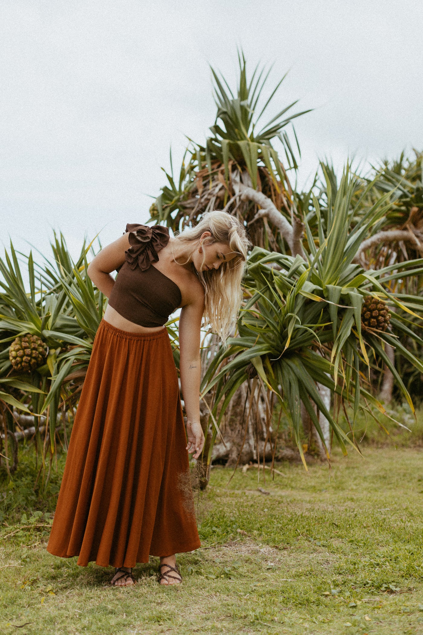 JAYA SKIRT RUST