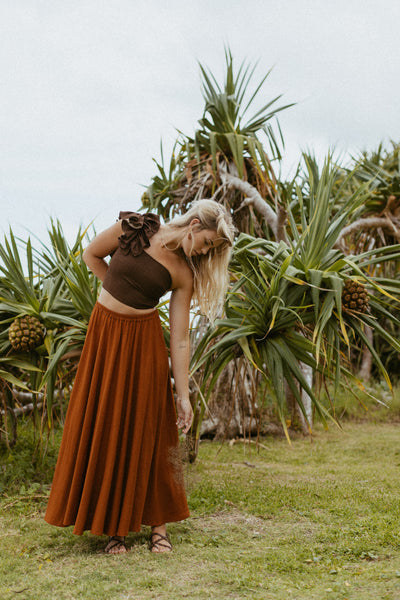 JAYA SKIRT RUST