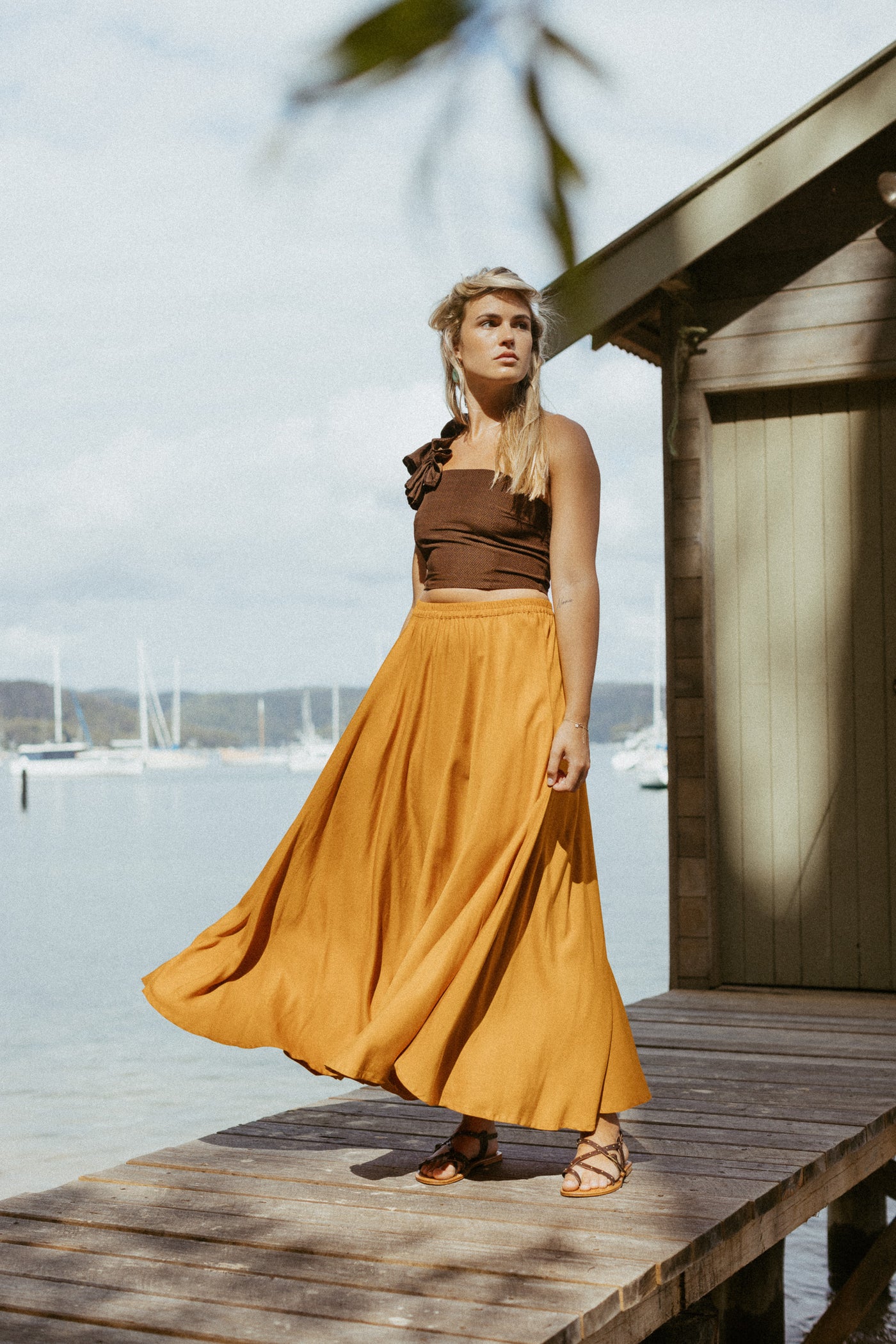 JAYA SKIRT GOLD