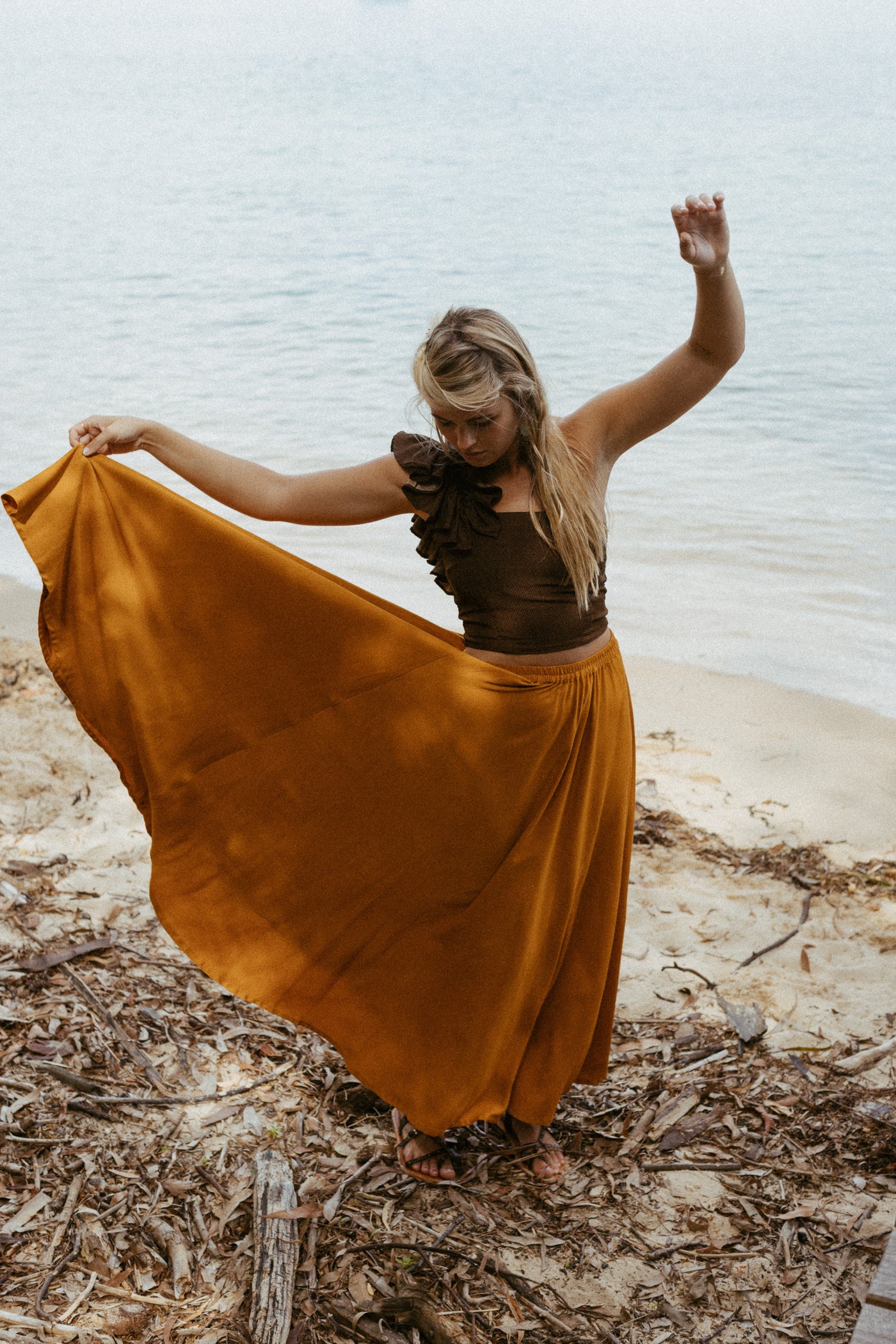 JAYA SKIRT GOLD