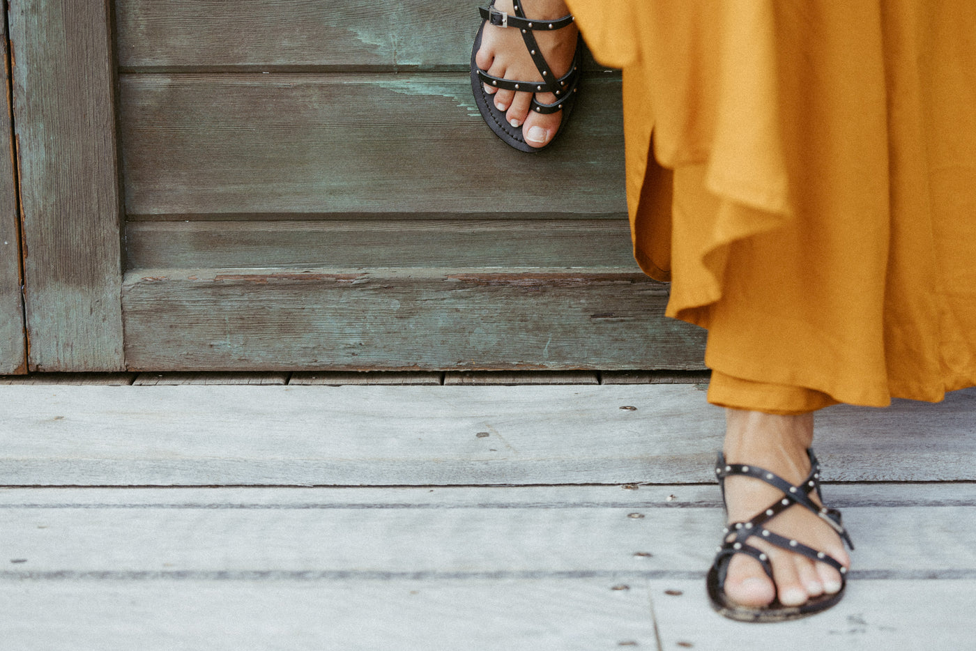 Maximus Black Gladiator Sandal