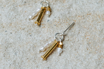 DEMI MINI STUDS WITH TRIPLE DROP