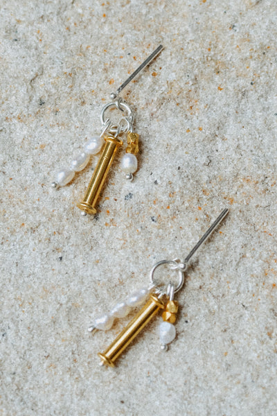 DEMI MINI STUDS WITH TRIPLE DROP
