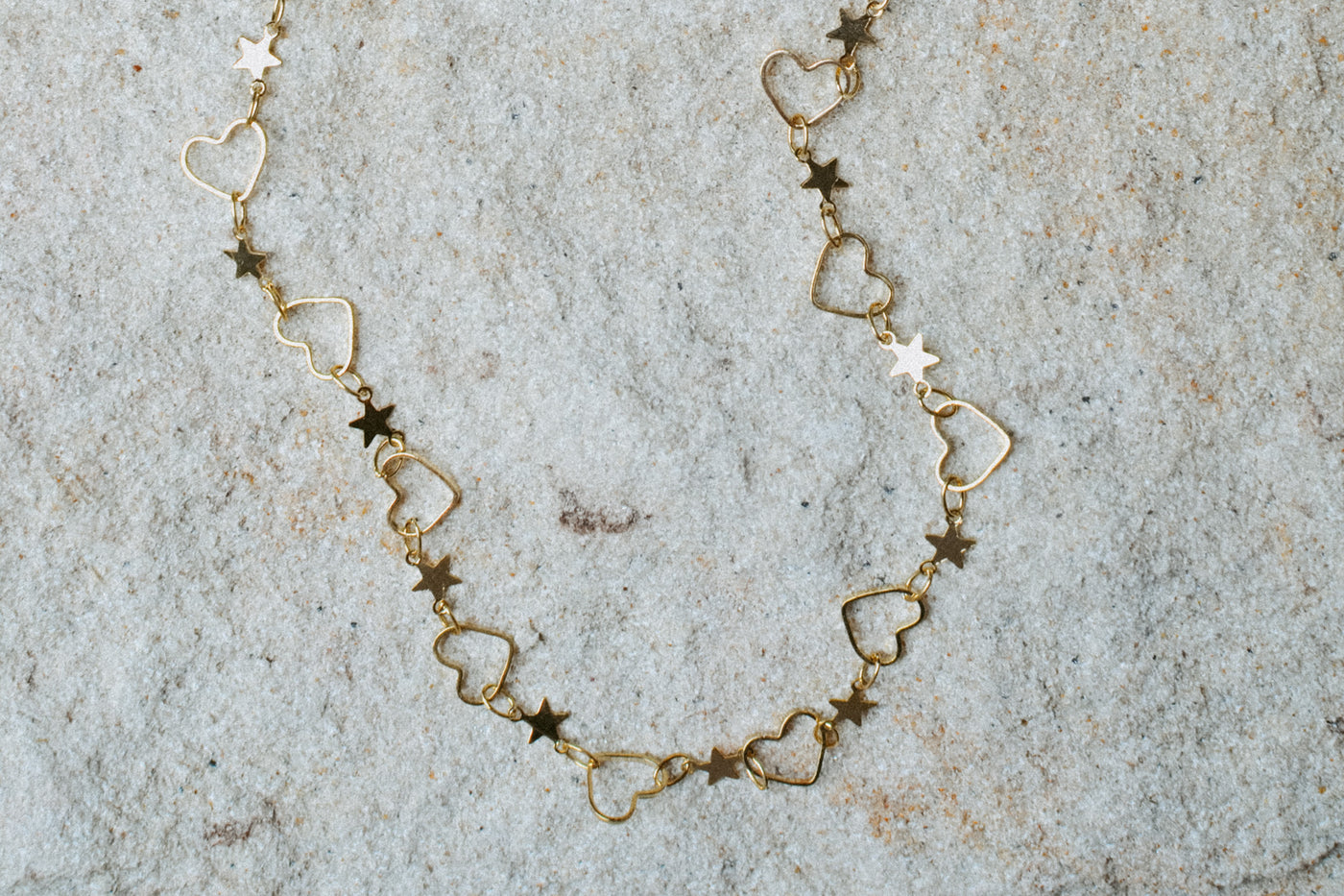 LYLA STAR AND HEART NECKLACE