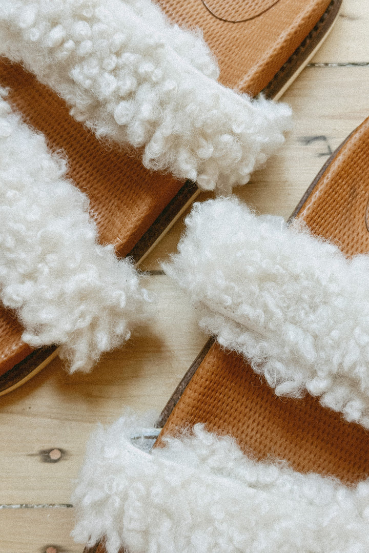 THE SHEARLING CHUNKY SHOE
