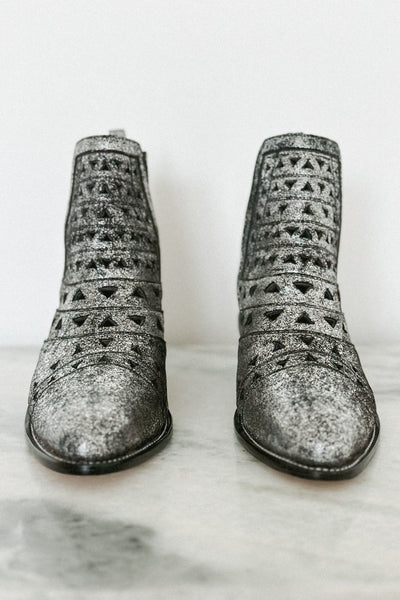 THE COACHELLA BOOT SILVER