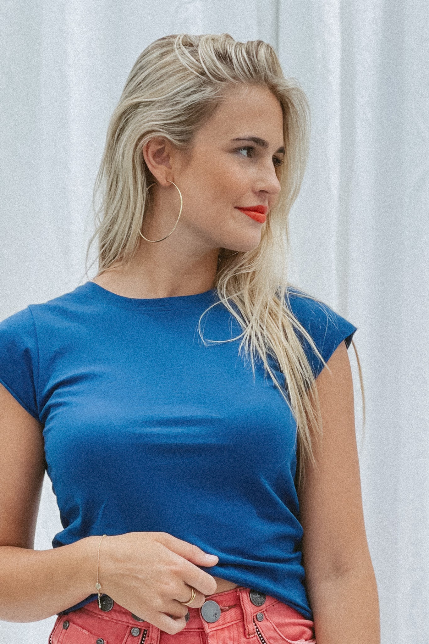 JO Navy basic tee