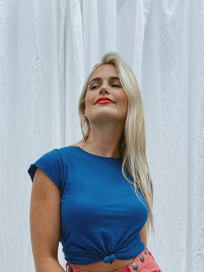 JO Navy basic tee