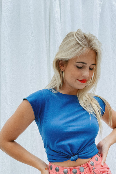 JO Navy basic tee