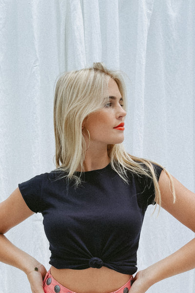 JO Black basic tee