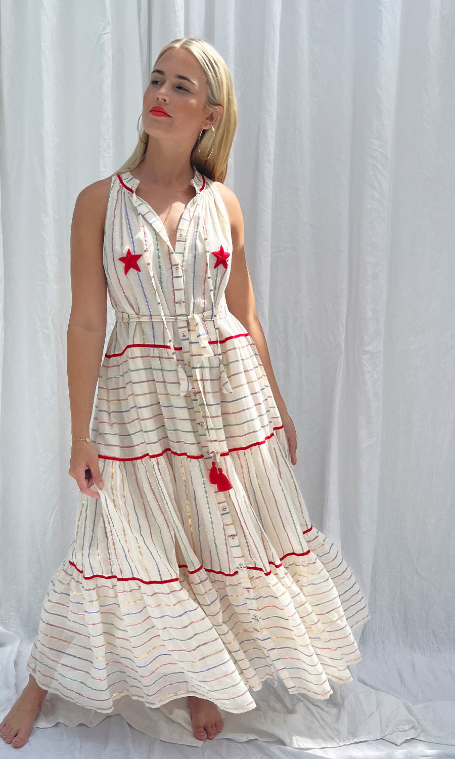 APPLE AND EVE MAXI DRESS