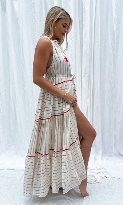 APPLE AND EVE MAXI DRESS