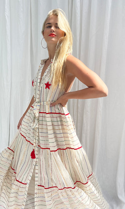 APPLE AND EVE MAXI DRESS