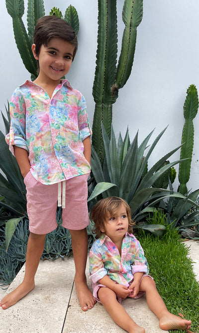 FRUITS OF JAIPUR LITTLE BOYS SHIRT