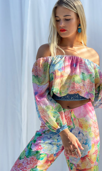 FRUITS OF JAIPUR OFF THE SHOULDER TOP