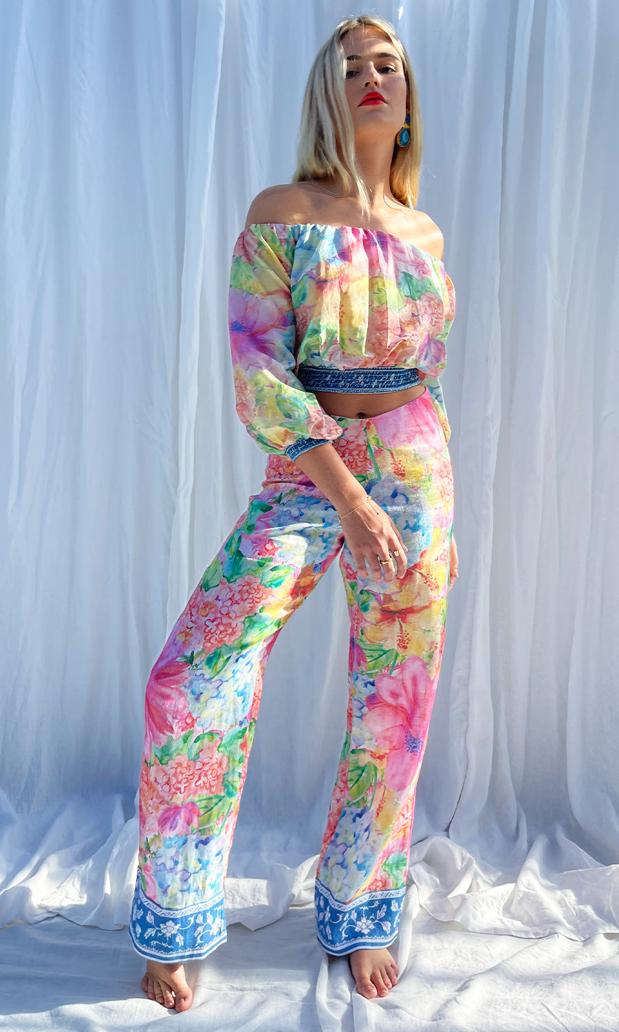 FRUITS OF JAIPUR LINEN PANTS