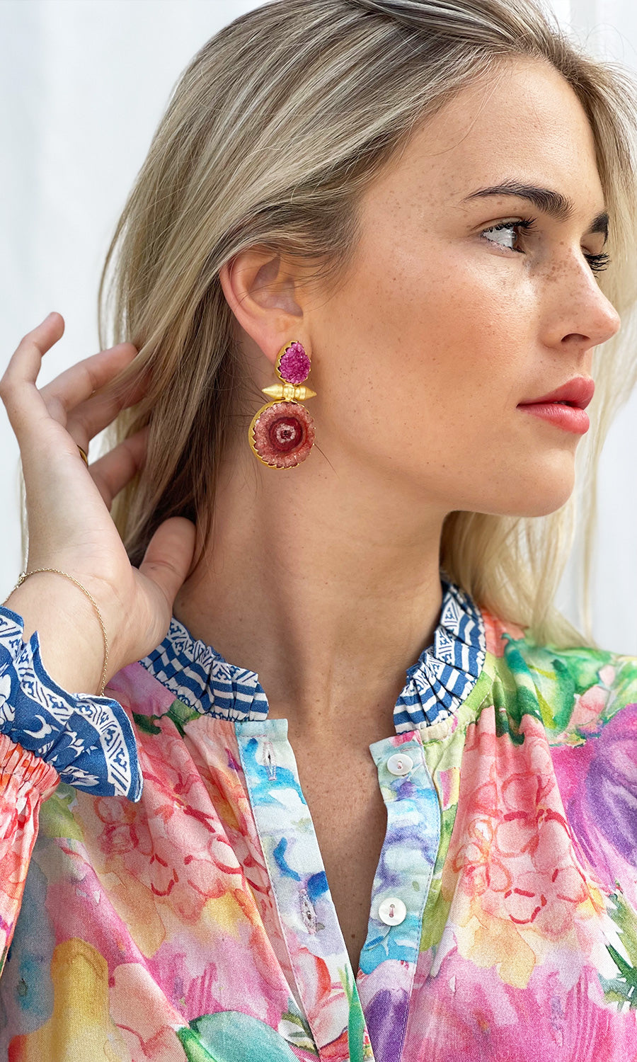 FRUITS OF JAIPUR MINI DRESS