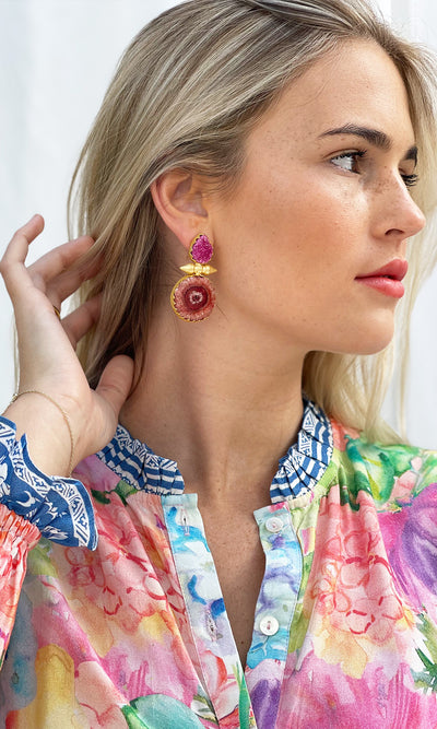FRUITS OF JAIPUR MINI DRESS
