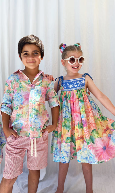 FRUITS OF JAIPUR LITTLE BOYS SHIRT
