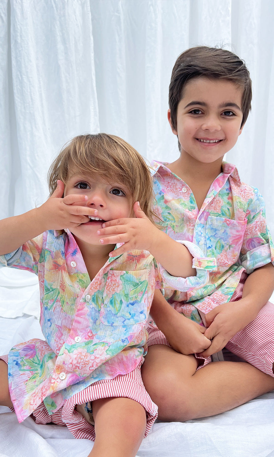 FRUITS OF JAIPUR LITTLE BOYS SHIRT