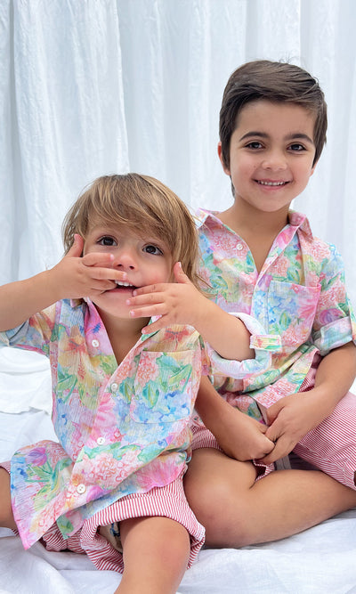 FRUITS OF JAIPUR LITTLE BOYS SHIRT